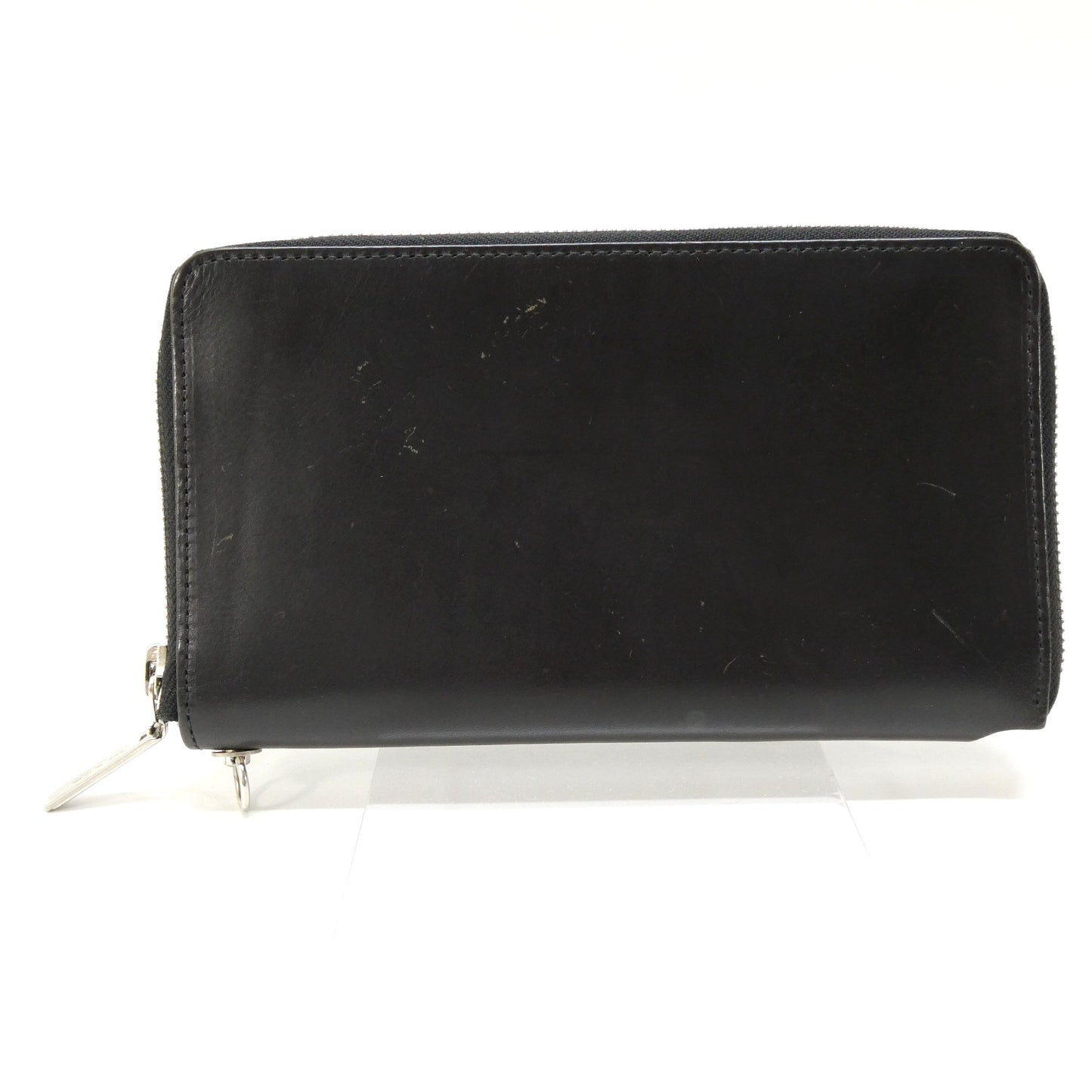 YOHJI YAMAMOTO Pour Homme Cow Wallet Black Size ONE SIZE