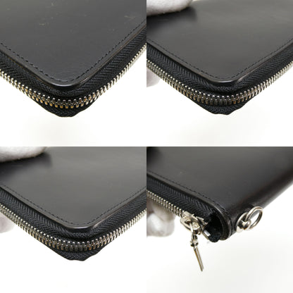 YOHJI YAMAMOTO Pour Homme Cow Wallet Black Size ONE SIZE