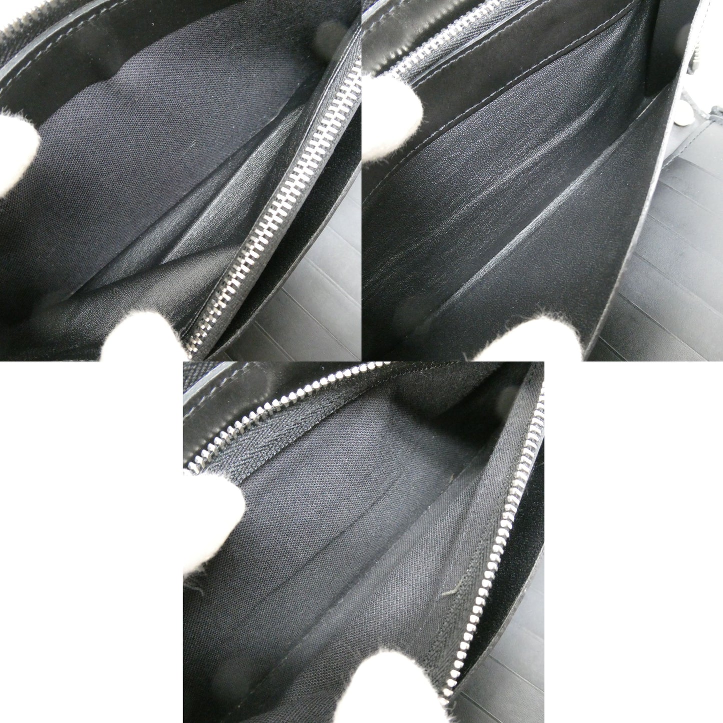 YOHJI YAMAMOTO Pour Homme Cow Wallet Black Size ONE SIZE