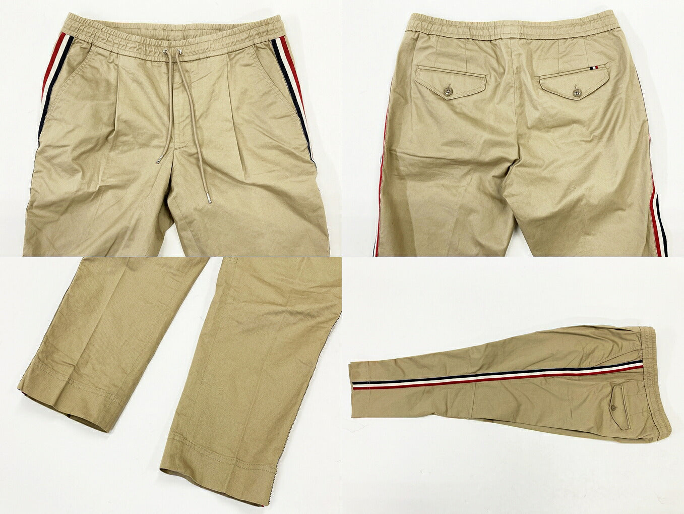 MONCLER Sideline Easy Pants Camel Size 48