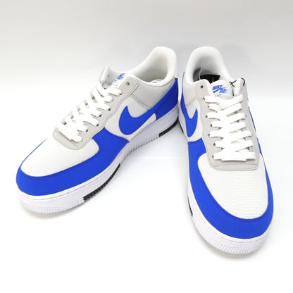 NIKE Air Force 1 07 LV8 Timeless White Blue Gray Sneakers