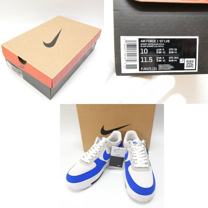 NIKE Air Force 1 07 LV8 Timeless White Blue Gray Sneakers