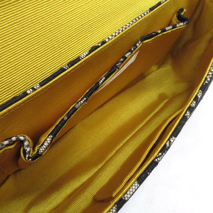 motonari ono Lace Design Bag Black/Beige Size ONE SIZE