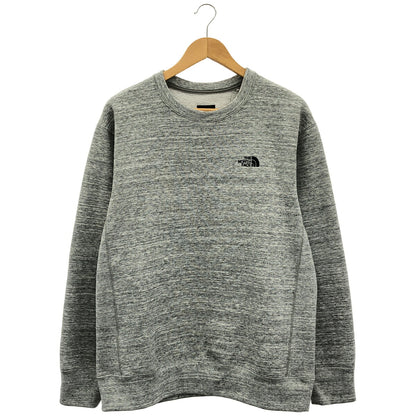 The North Face Light Gray Brushed Logo Sweatshirt Size XL