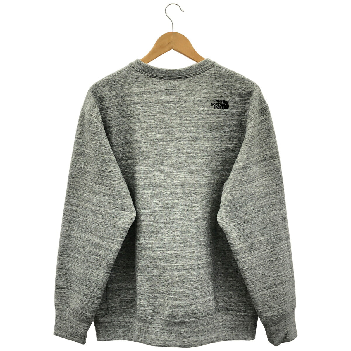 The North Face Light Gray Brushed Logo Sweatshirt Size XL