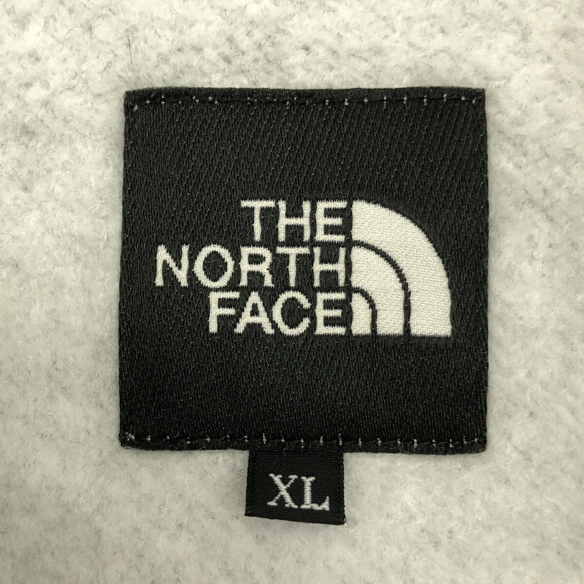 The North Face Light Gray Brushed Logo Sweatshirt Size XL
