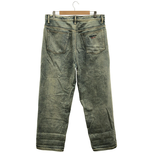 Supreme 23SS Baggy Jean Wooster Blue Pants Size W32