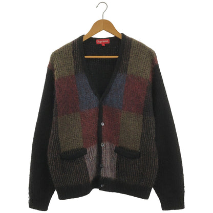 Supreme 22SS Brushed Grid Mohair Cardigan Size M