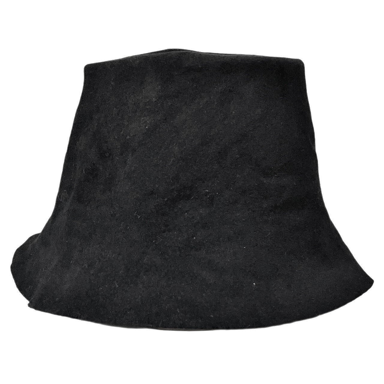 Reinhard Plank Black Rabbit Fur Felt Hat Size ONE SIZE