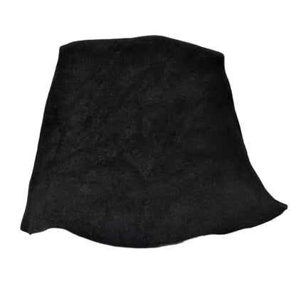 Reinhard Plank Black Rabbit Fur Felt Hat Size ONE SIZE