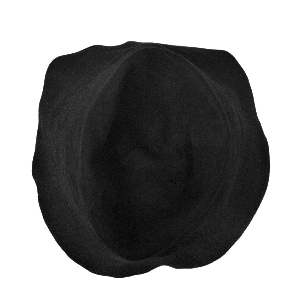 Reinhard Plank Black Rabbit Fur Felt Hat Size ONE SIZE