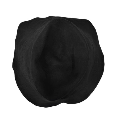 Reinhard Plank Black Rabbit Fur Felt Hat Size ONE SIZE