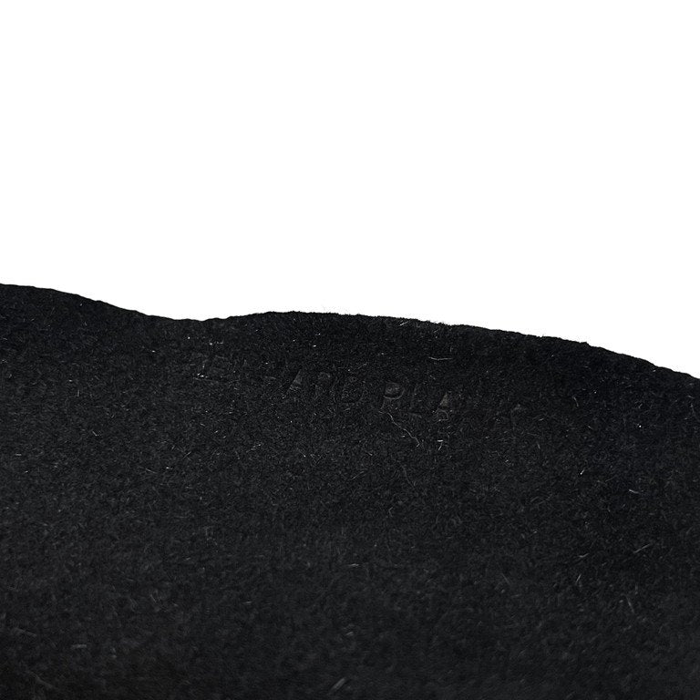 Reinhard Plank Black Rabbit Fur Felt Hat Size ONE SIZE