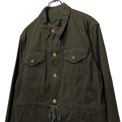 JUNIOR GAULTIER 90s Cotton Flannel Jacket Khaki Size 48