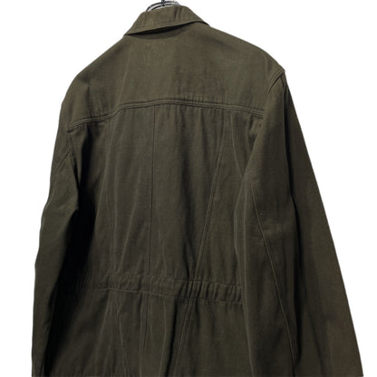 JUNIOR GAULTIER 90s Cotton Flannel Jacket Khaki Size 48