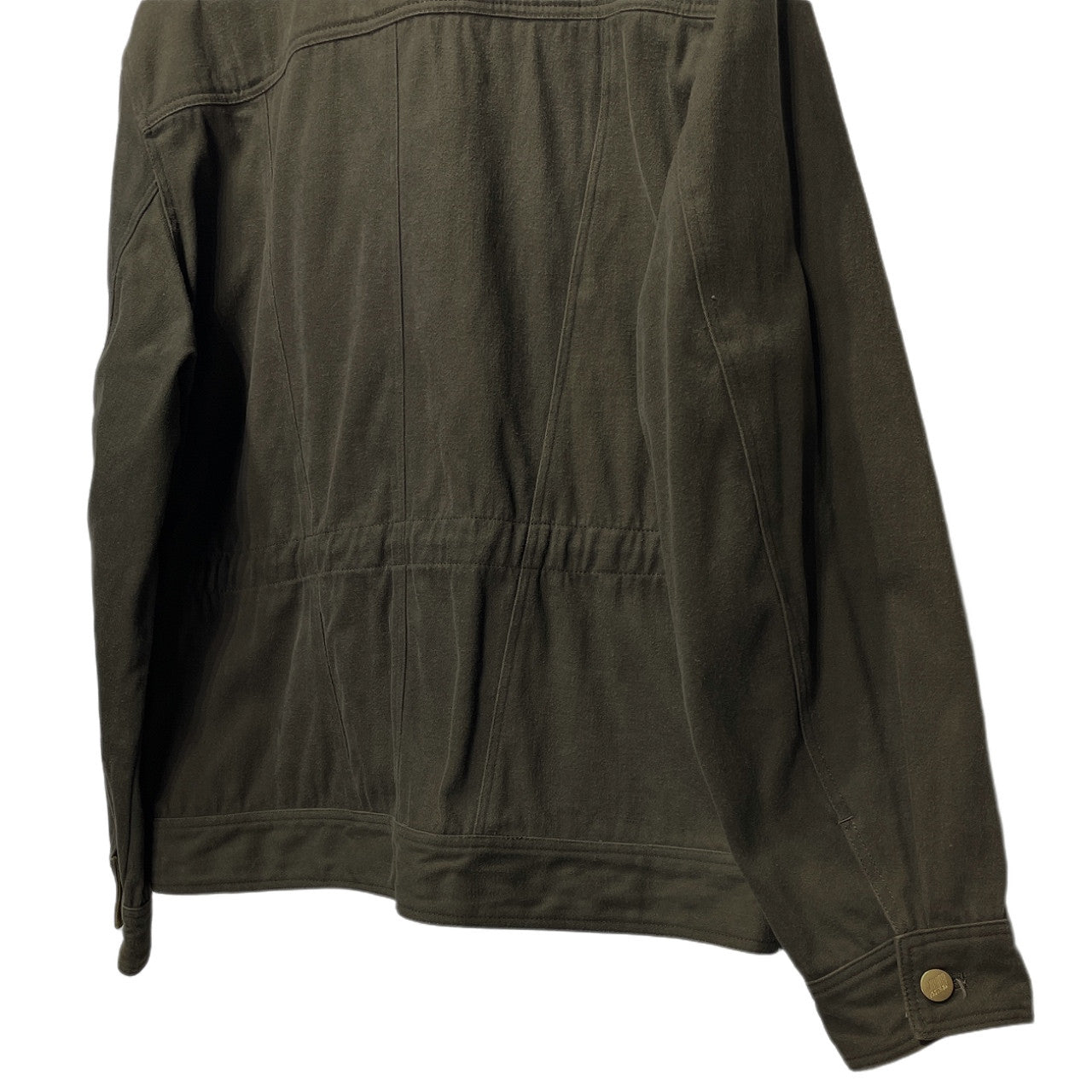 JUNIOR GAULTIER 90s Cotton Flannel Jacket Khaki Size 48