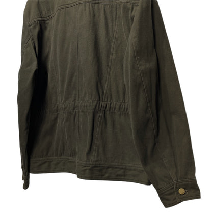 JUNIOR GAULTIER 90s Cotton Flannel Jacket Khaki Size 48