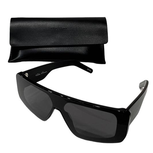 Rick Owens 26SS PERFORMA Black Sunglasses Size 58