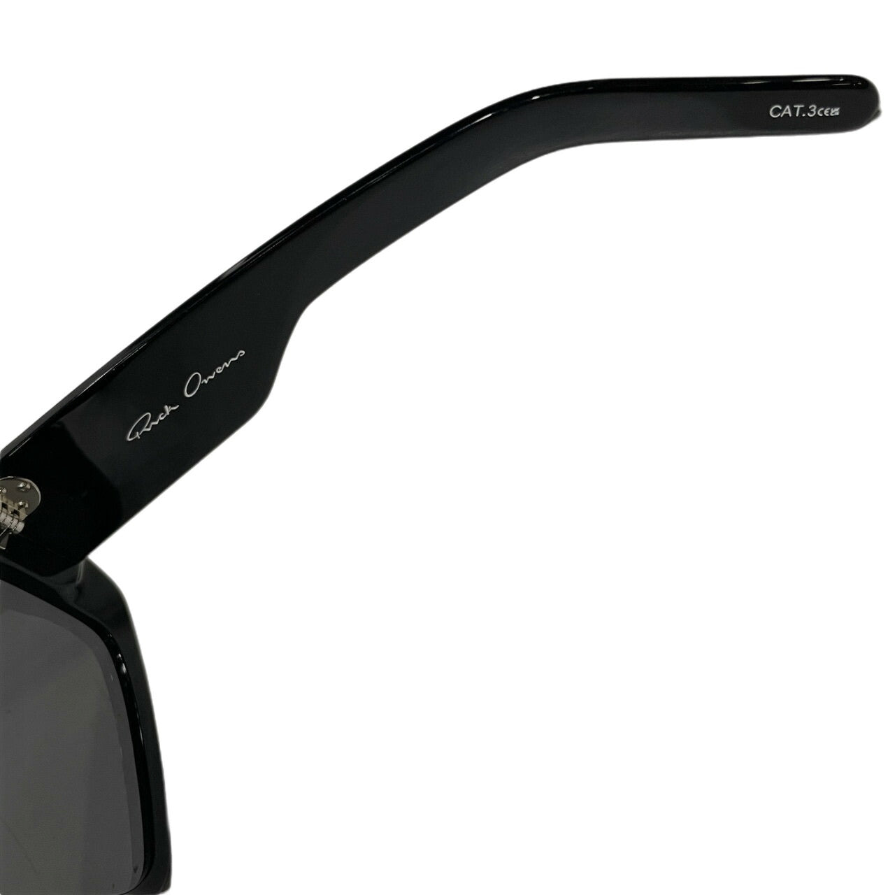 Rick Owens 26SS PERFORMA Black Sunglasses Size 58