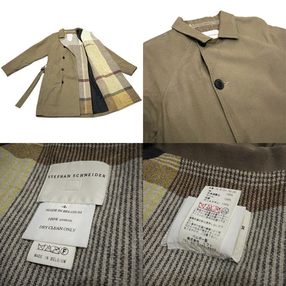 Stephan Schneider Brown Blanket Lined Belted Long Size 4