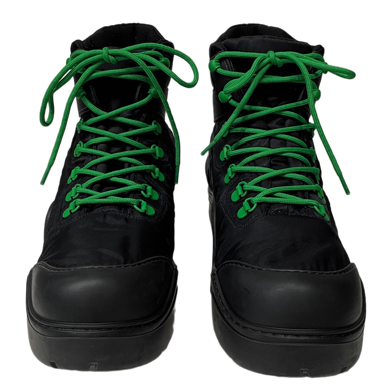 Bottega Veneta Puddle Bomber Black Nylon Sneakers Size EU 40