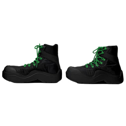 Bottega Veneta Puddle Bomber Black Nylon Sneakers Size EU 40