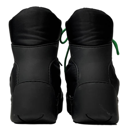 Bottega Veneta Puddle Bomber Black Nylon Sneakers Size EU 40