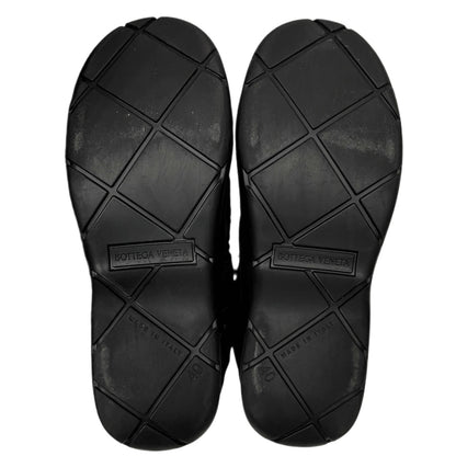Bottega Veneta Puddle Bomber Black Nylon Sneakers Size EU 40