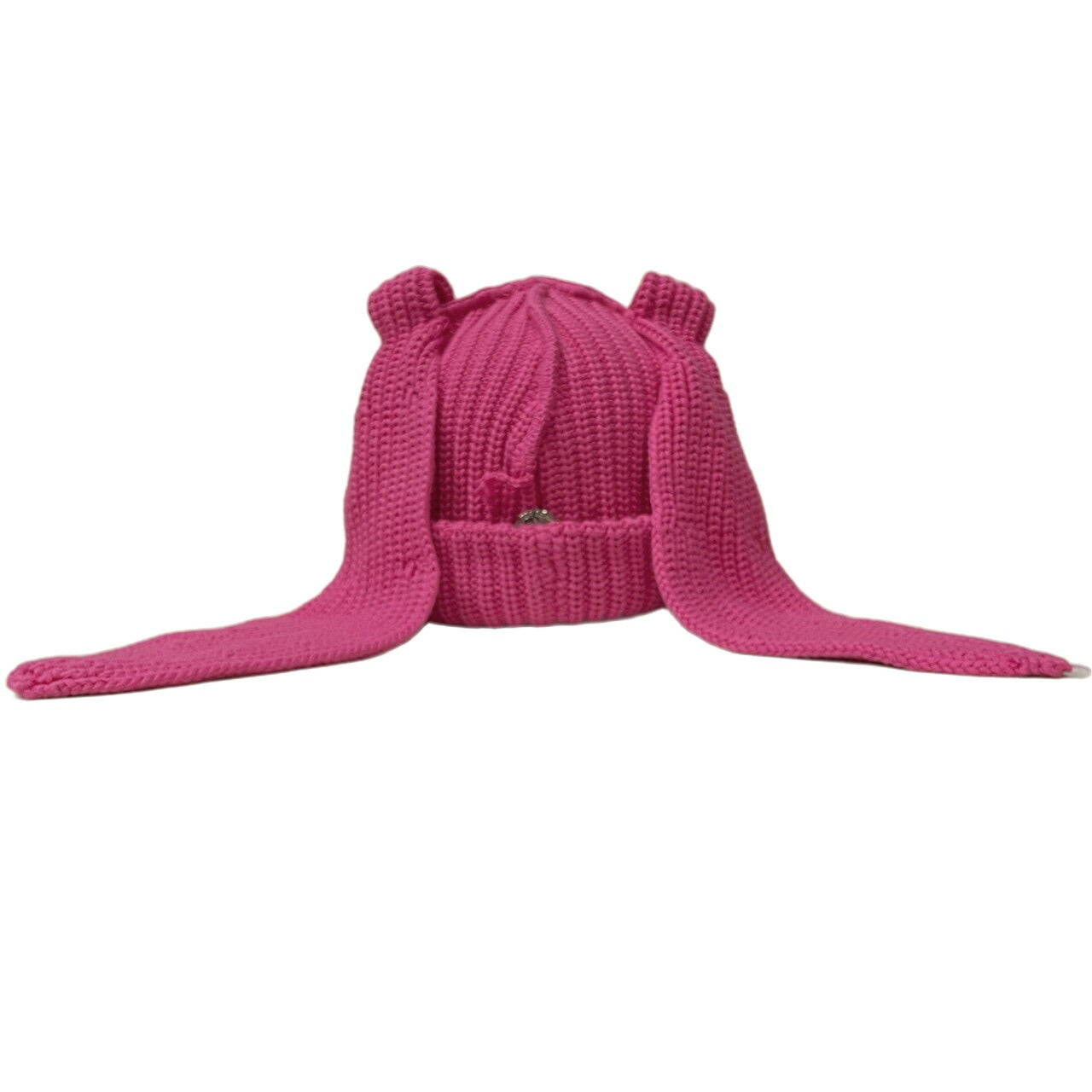 Vintage Charles Jeffrey LOVERBOY Pink Chunky Rabbit Ear