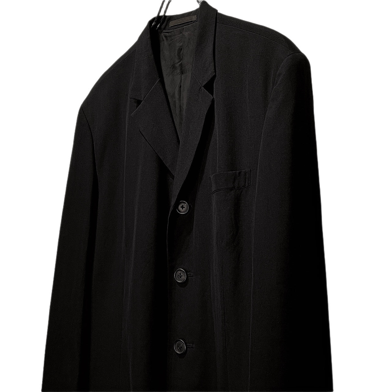 Y's for men 90s Archive Wool 4B Tailored Blazer Black Size S