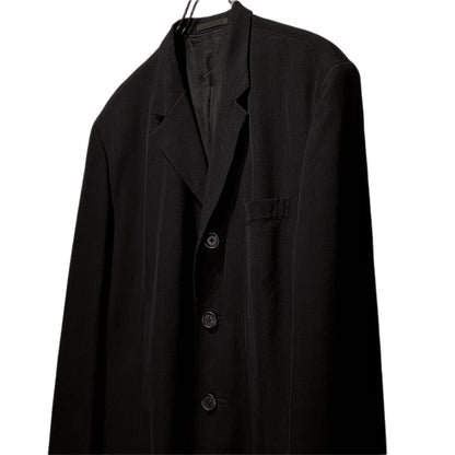 Y's for men 90s Archive Wool 4B Tailored Blazer Black Size S