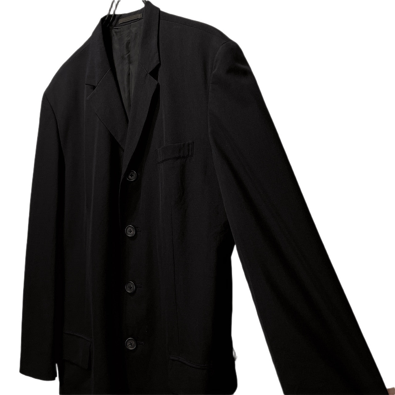 Y's for men 90s Archive Wool 4B Tailored Blazer Black Size S