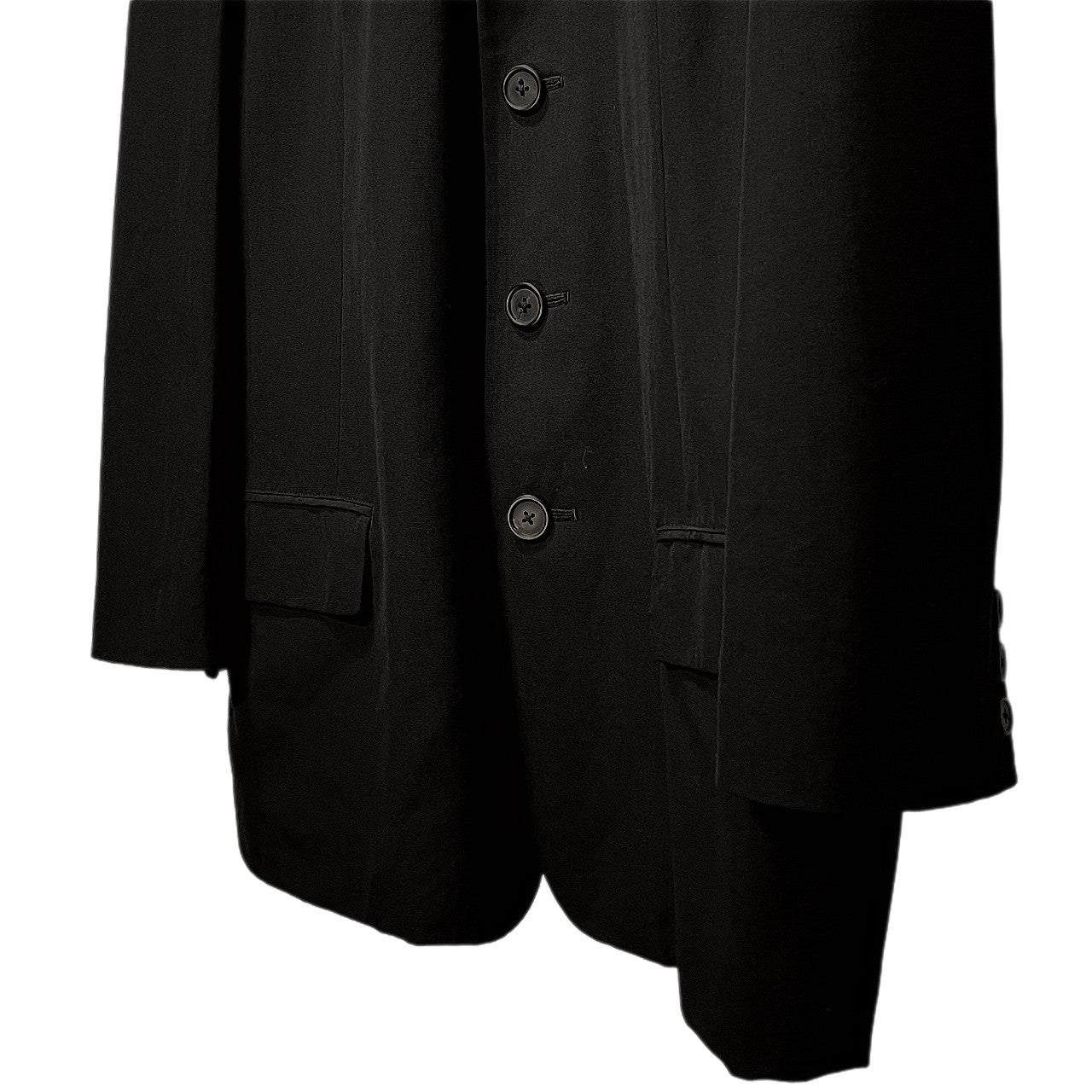 Y's for men 90s Archive Wool 4B Tailored Blazer Black Size S