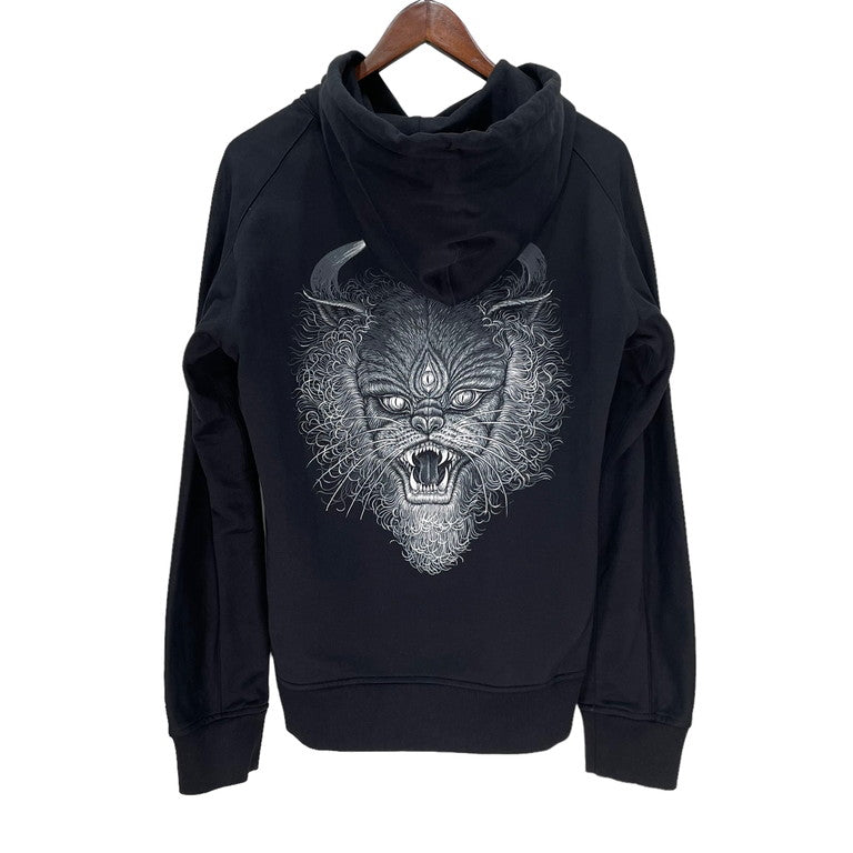 Yohji Yamamoto 19AW All Blacks Fukuneko Back Print Size S