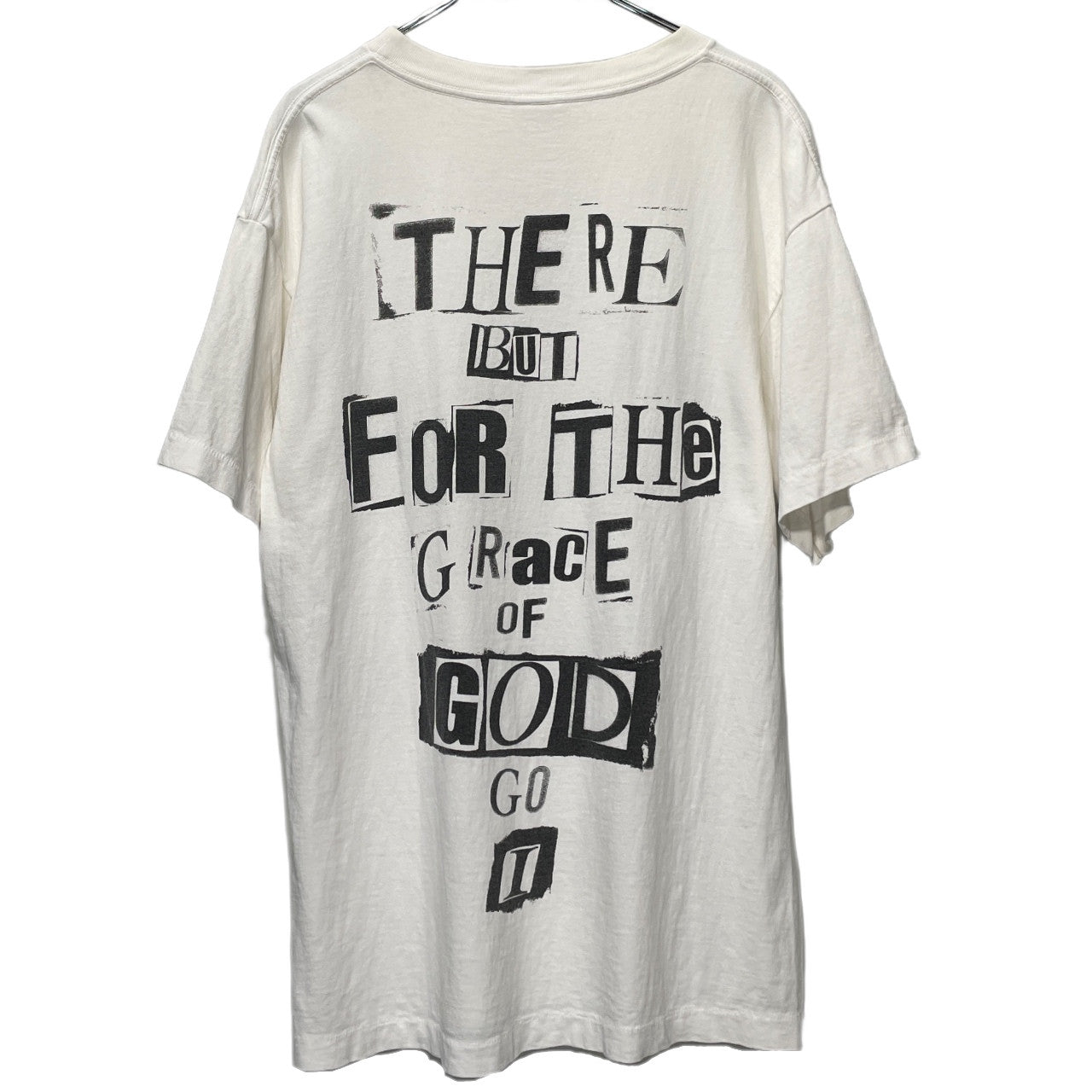 SAINT MICHAEL x DENIM TEARS 21AW Jesus T-Shirt White Size L