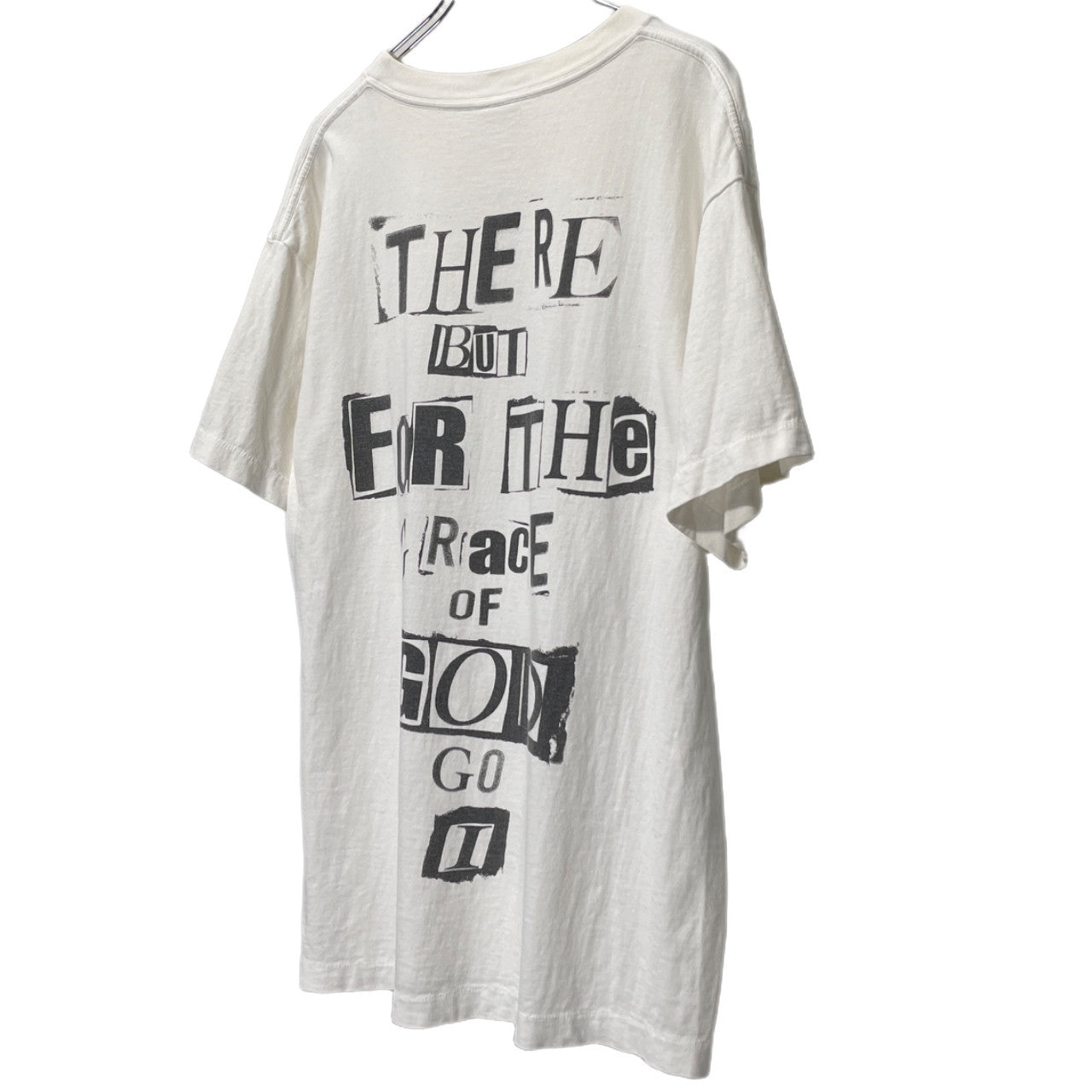 SAINT MICHAEL x DENIM TEARS 21AW Jesus T-Shirt White Size L