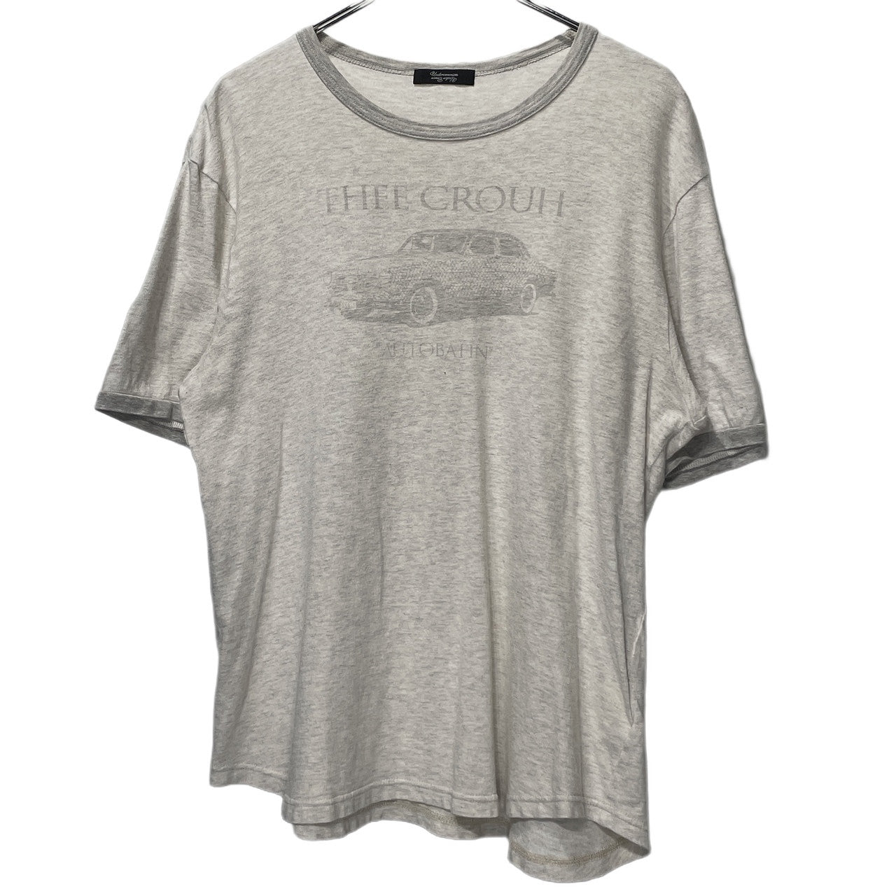 UNDERCOVER THEE CROUH GRAPHIC TEE Car T-Shirt Gray Size 3