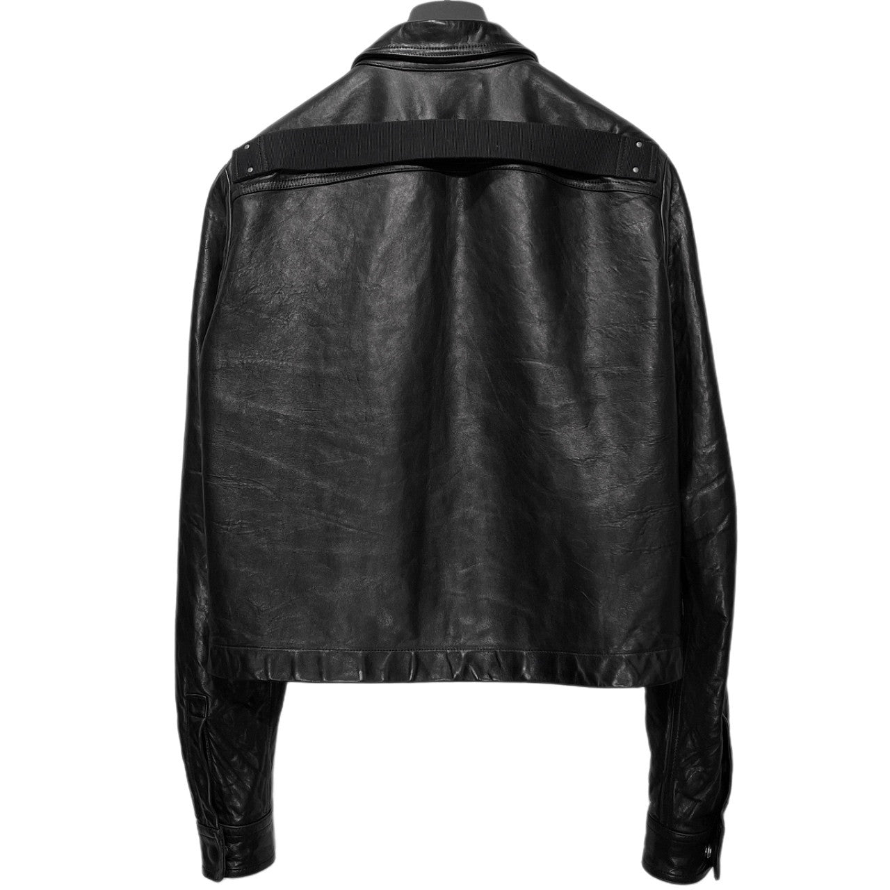 Rick Owens 24AW Alice Strobe Lamb Jacket Black Size 48