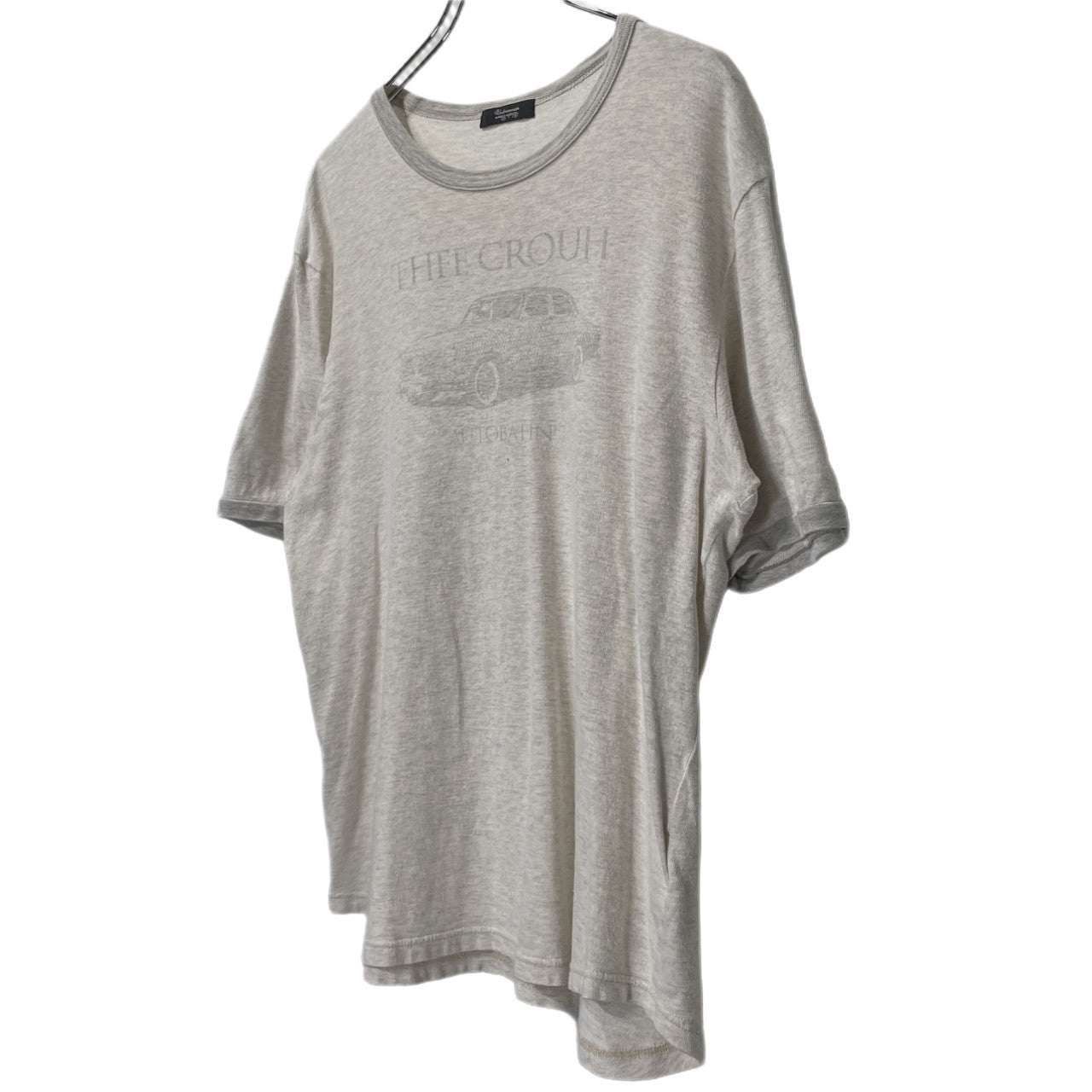 UNDERCOVER THEE CROUH GRAPHIC TEE Car T-Shirt Gray Size 3