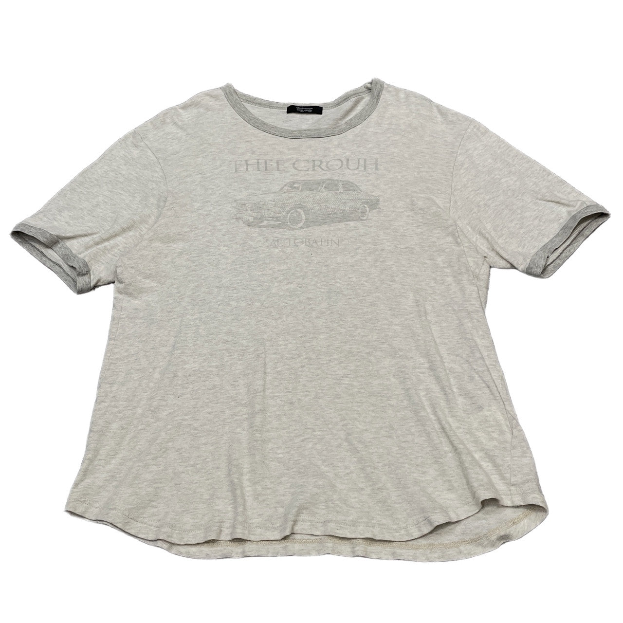 UNDERCOVER THEE CROUH GRAPHIC TEE Car T-Shirt Gray Size 3