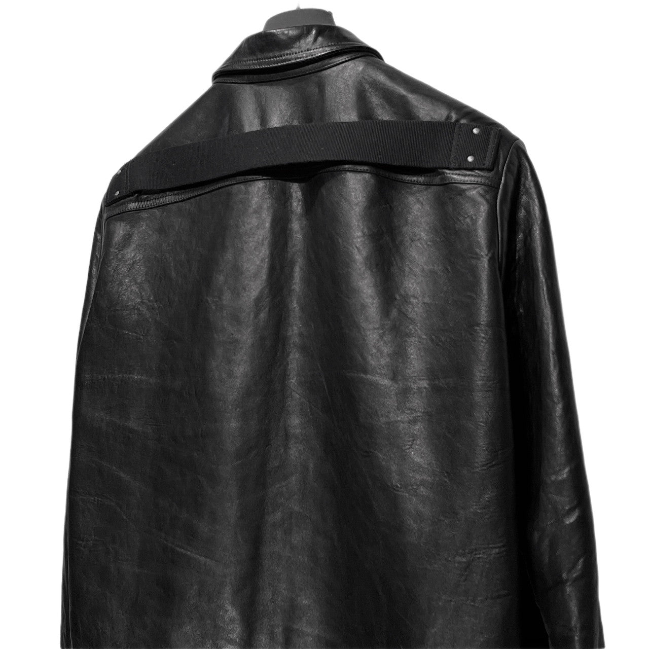 Rick Owens 24AW Alice Strobe Lamb Jacket Black Size 48
