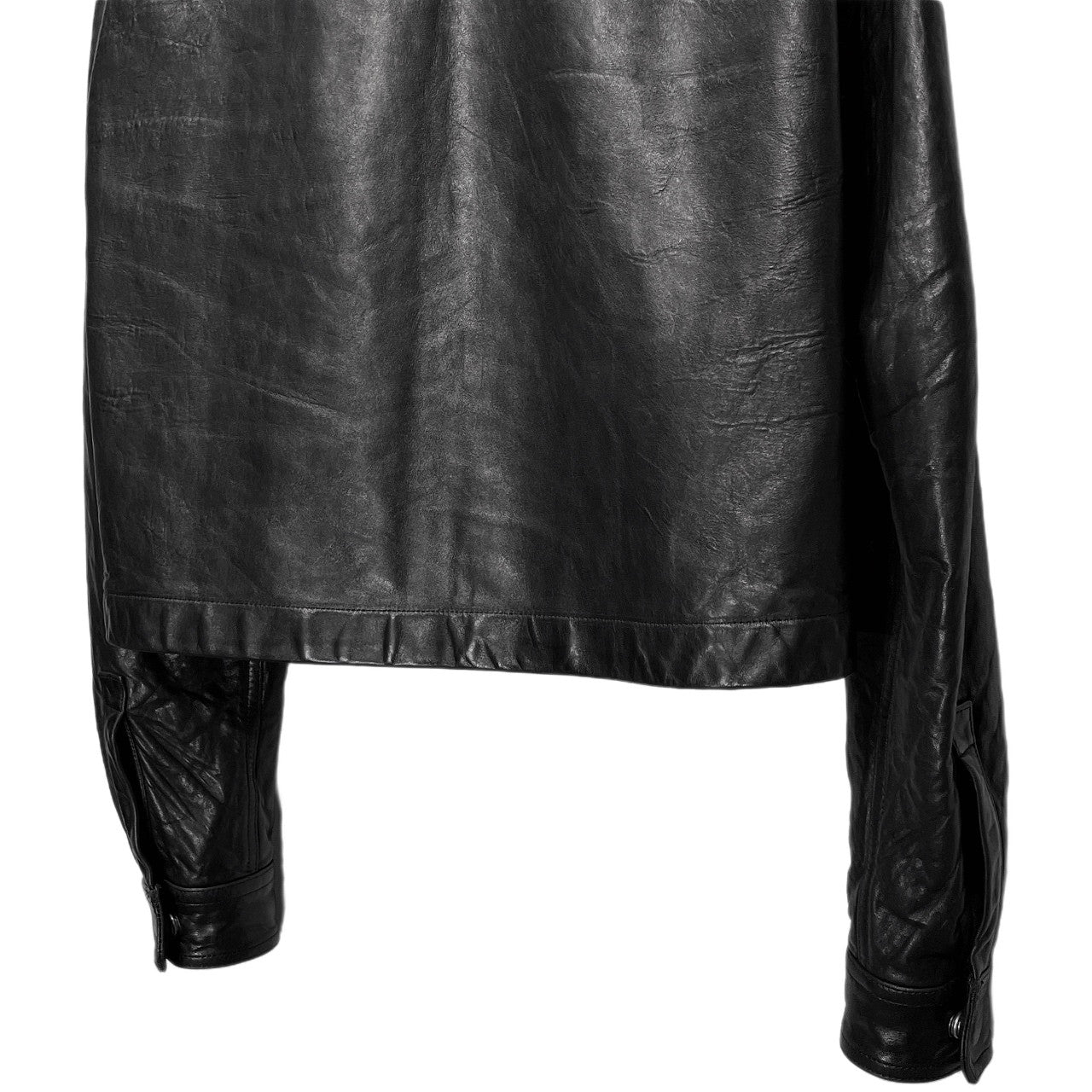 Rick Owens 24AW Alice Strobe Lamb Jacket Black Size 48