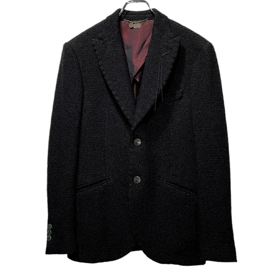 Maurizio Miri KEANU Bamboo Blend Peak Lapel Blazer Size 46