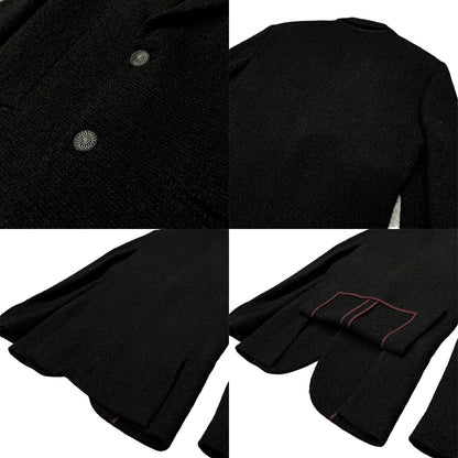 Maurizio Miri KEANU Bamboo Blend Peak Lapel Blazer Size 46