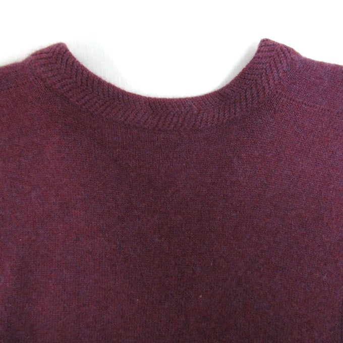 ROBERT MAYNARD Cashmere Vest Purple Size 40