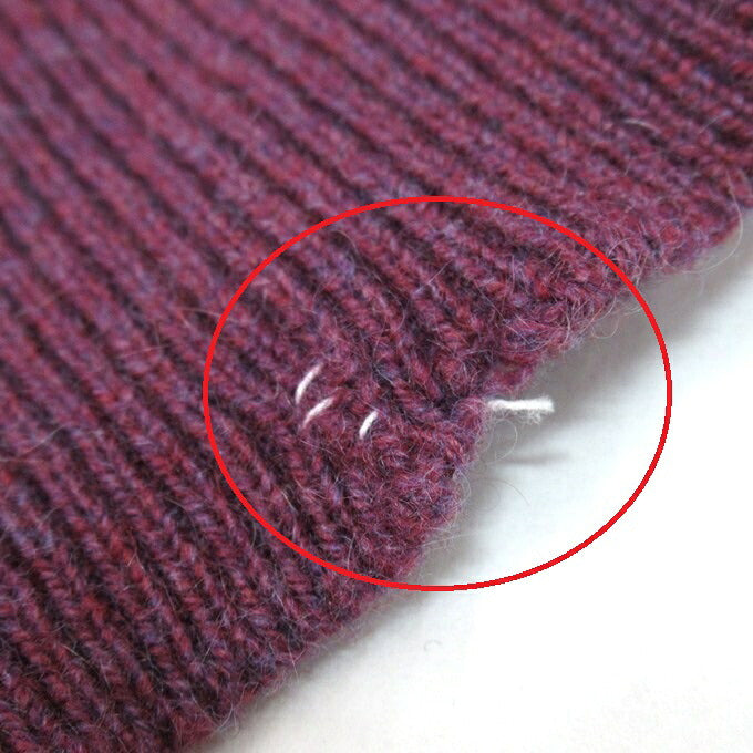 ROBERT MAYNARD Cashmere Vest Purple Size 40