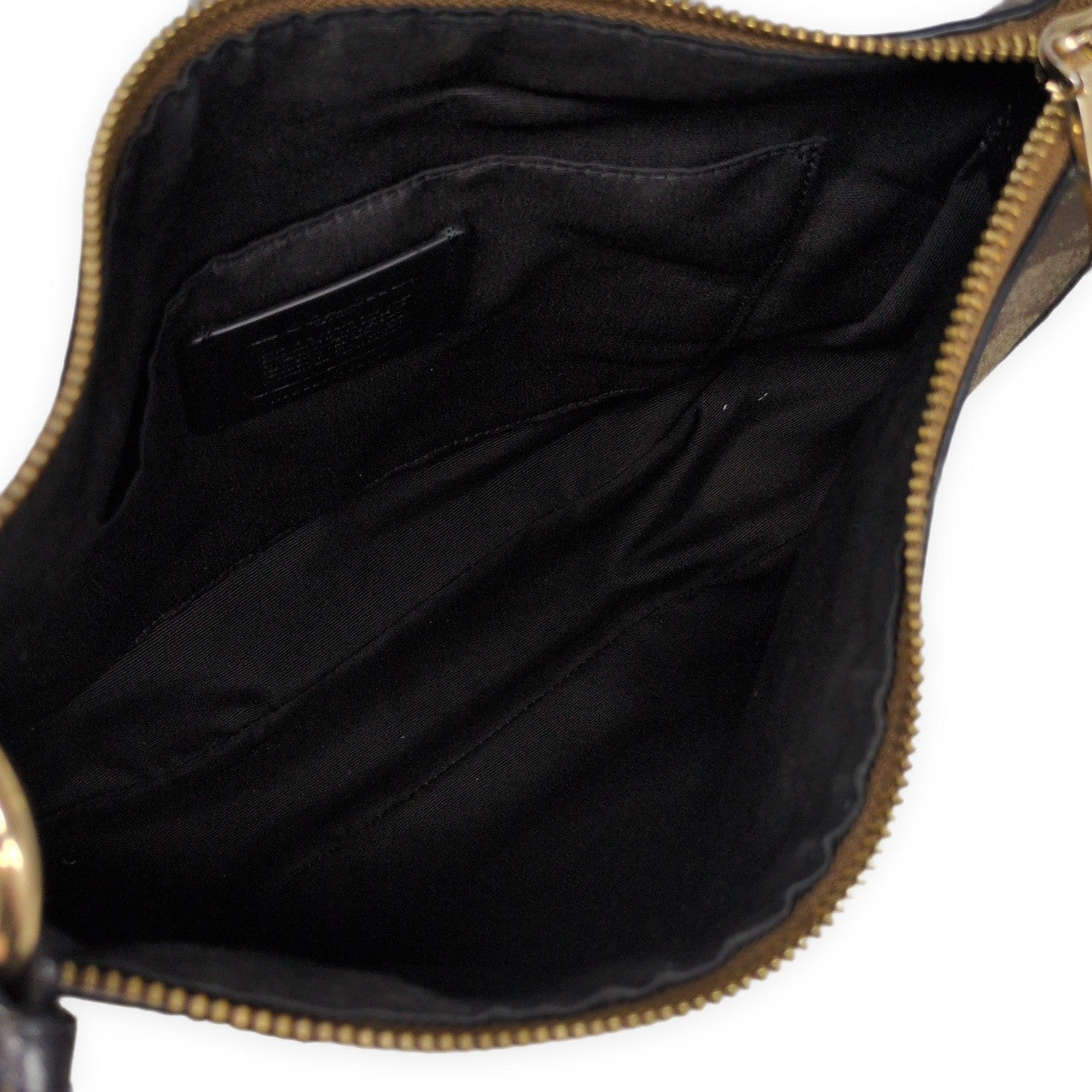 Coach Signature Pattern Leather Shoulder Bag