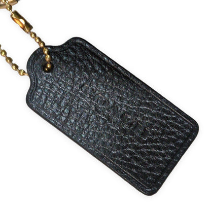 Coach Signature Pattern Leather Shoulder Bag