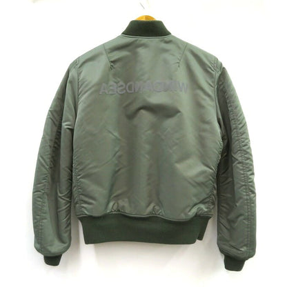 WIND AND SEA Reversible MA-1 Bomber Khaki/Orange Size M