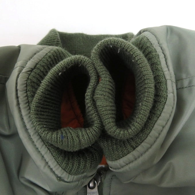 WIND AND SEA Reversible MA-1 Bomber Khaki/Orange Size M